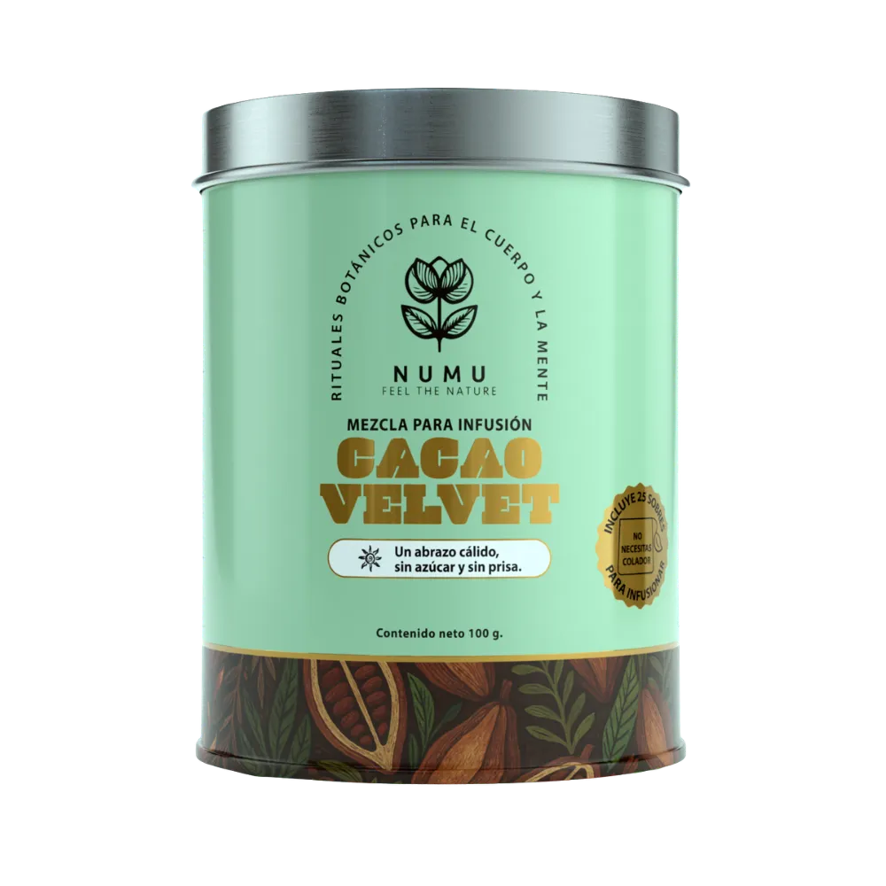 Lata de NUMU TEA Caco Velvet