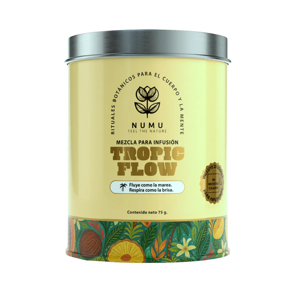 Lata de NUMU TEA Tropic Flow